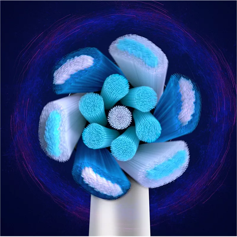 Testina spazzolino Oral-B iO Ultimate Clean, confezione da 8 testine di ricambio