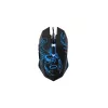 Esperanza MX203 SCORPIO - mouse - USB - blu - mouse - ottico - 6 tasti - nero