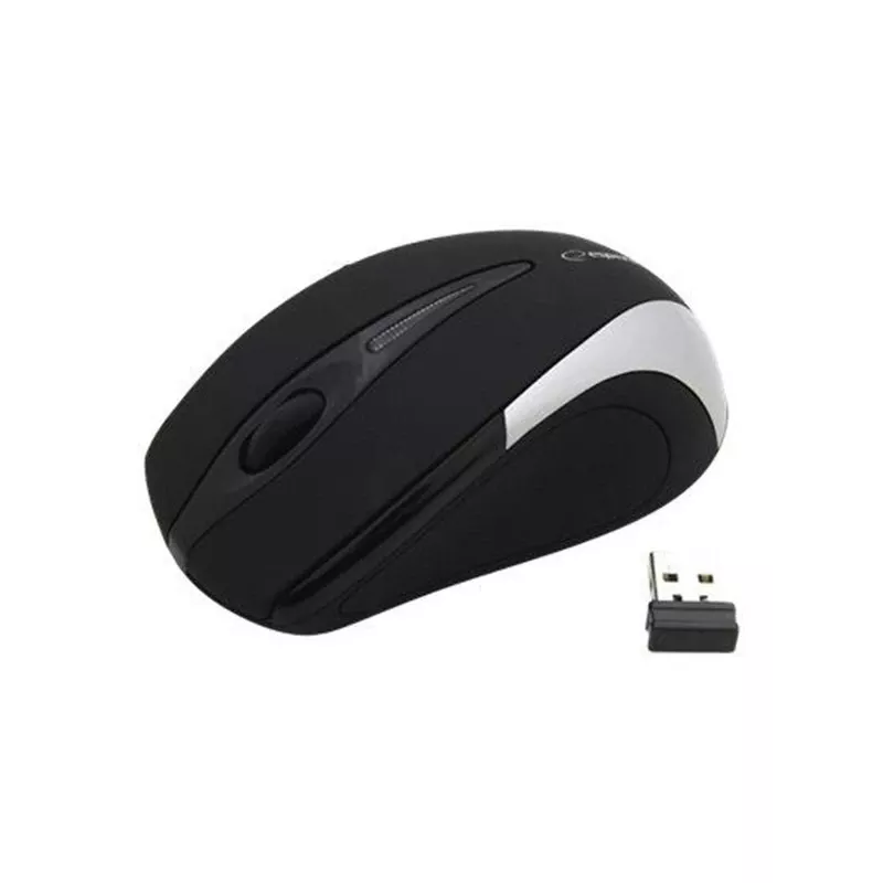 Mouse ottico wireless EM101S USB, 2,4 GHz, ricevitore NANO