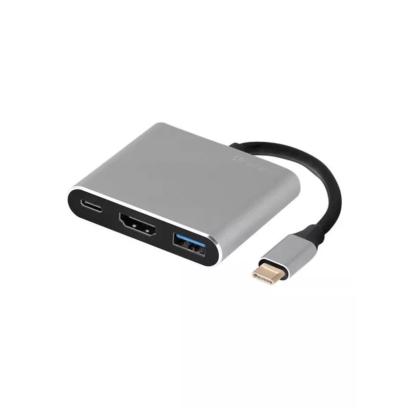 Adattatore A-1, USB-C HDMI 4K, USB 3.0, PD 100W