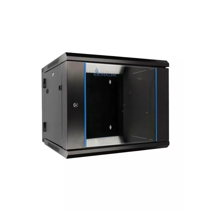 Case rack Extralink 6U 600x600 AZH nero a parete, orientabile
