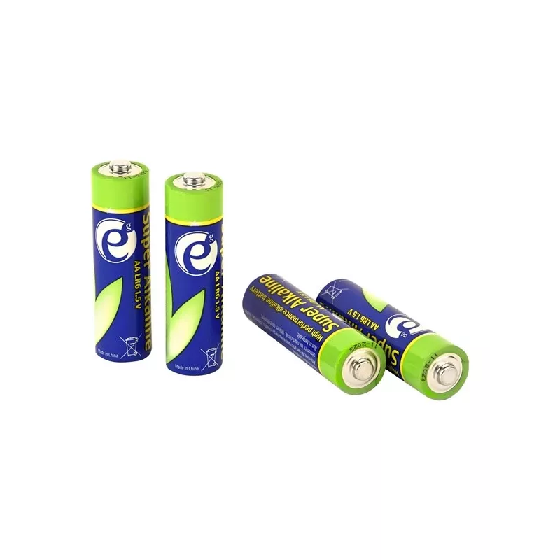 Batteria domestica Gembird EG-BA-AA4-01 usa e getta AA alcalina