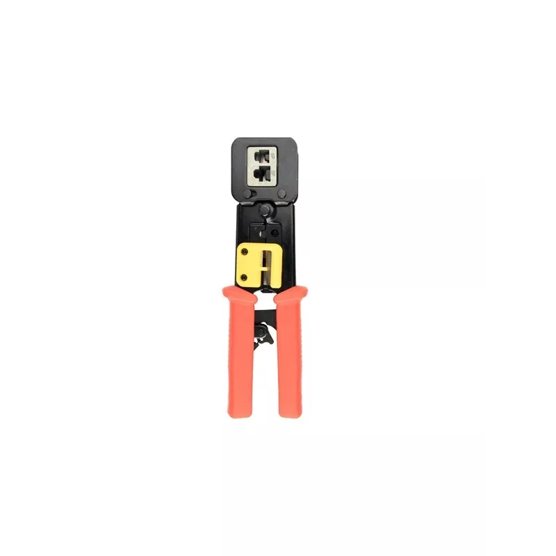 Pinza crimpatrice per cavi Gembird T-WC-05, lunghezza 195 mm, larghezza 53 mm, 0,36 kg, giallo/rosso/nero
