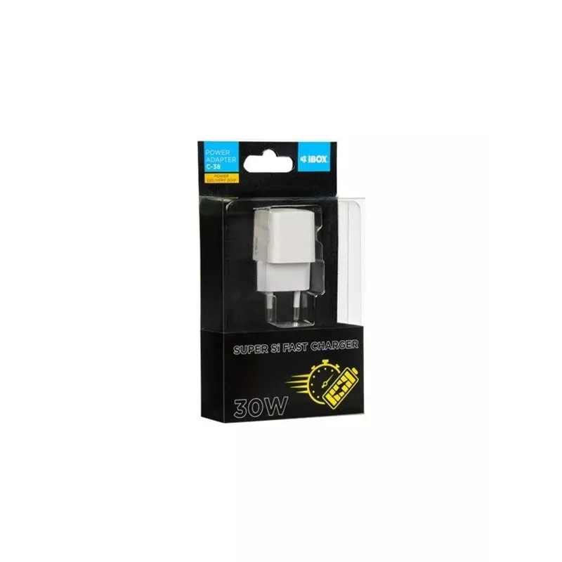 Alimentatore IBOX C-38W - USB-C - 30 Watt