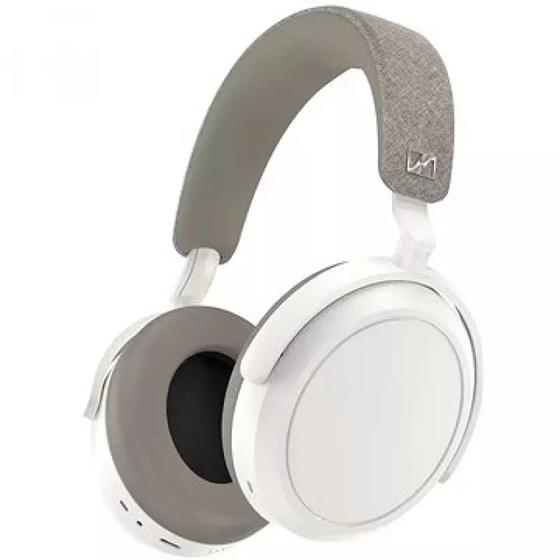 Sennheiser MOMENTUM 4 Wireless 509267 cuffie circumaurali, Bluetooth 5.2, ANC, 60 h, 2,5 mm, USB-C, bianche