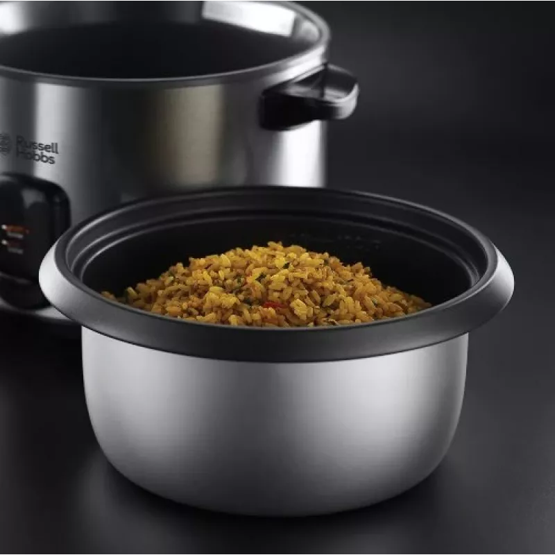 Russell Hobbs 19750-56 Cuociriso 1,8 L 700 W Acciaio inox