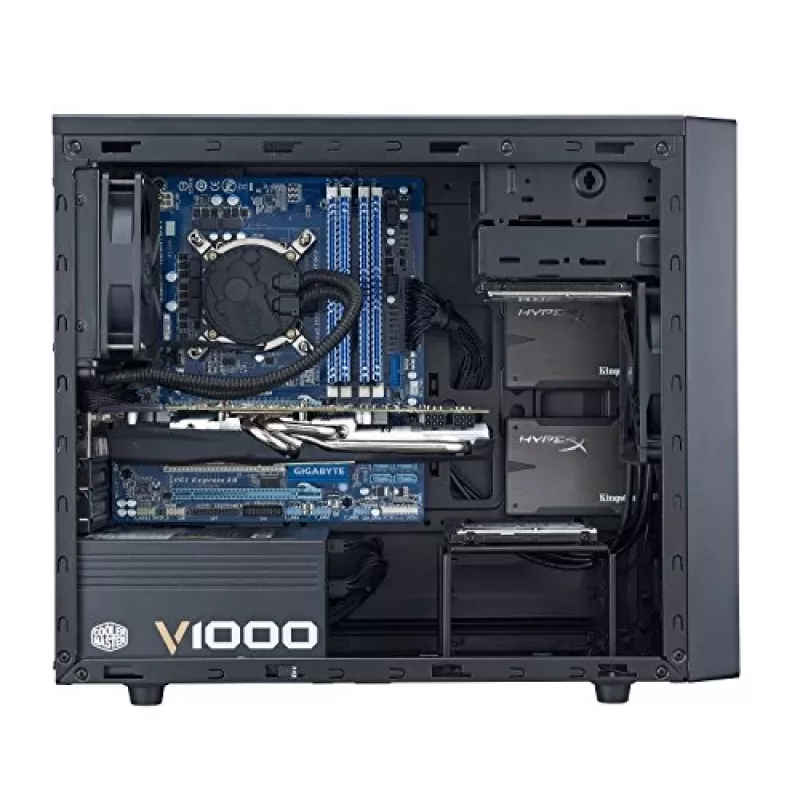 Cooler Master N200 - Tower - Mini ITX / Micro ATX - senza alimentatore (ATX / PS/2)
