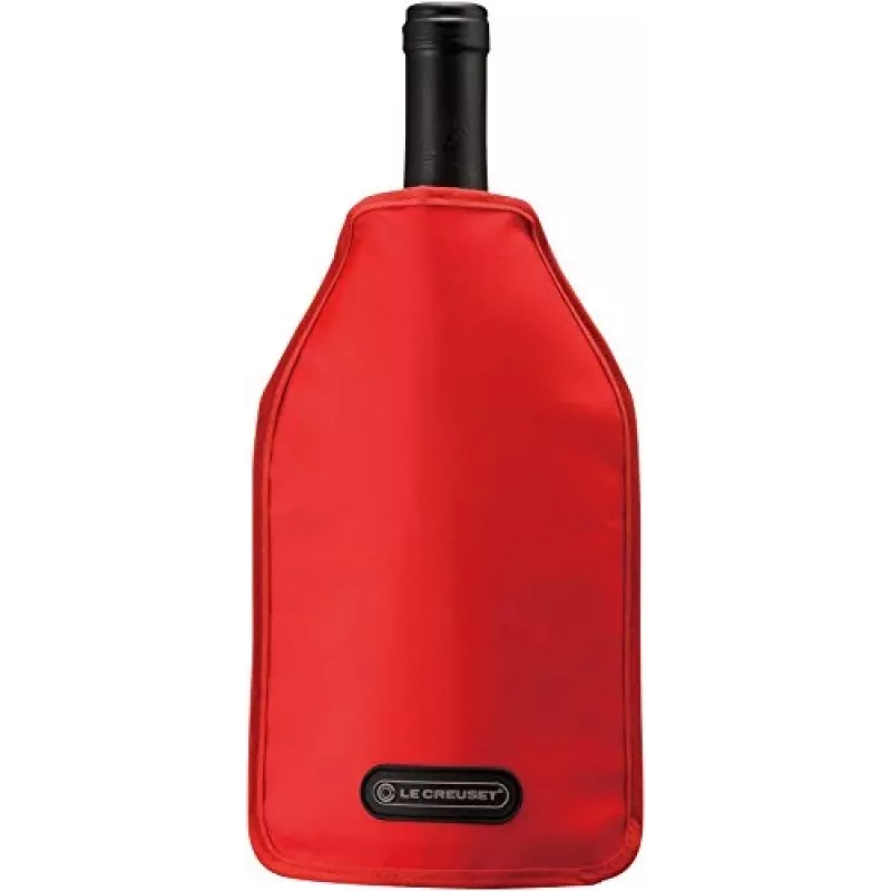 Le Creuset fascetta refrigerante per bottiglie di vino - rosso
