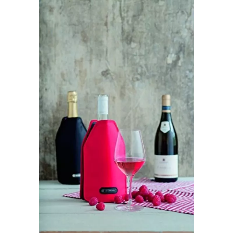 Le Creuset fascetta refrigerante per bottiglie di vino - rosso