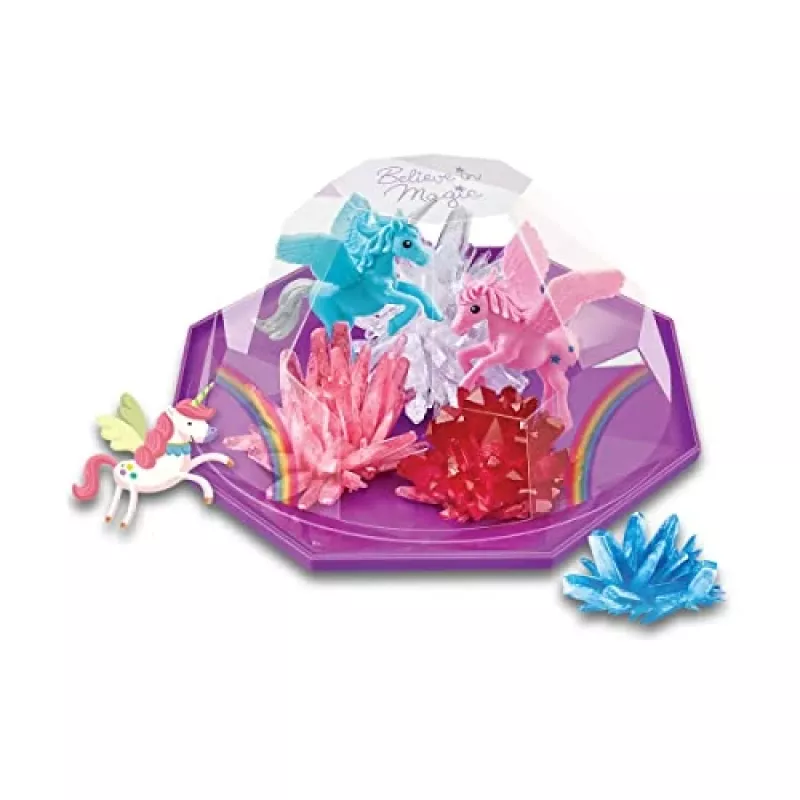 Set albero di cristallo 4M 4M-03928 — giocattolo scientifico geologico per bambini, rosa, da 8 anni
