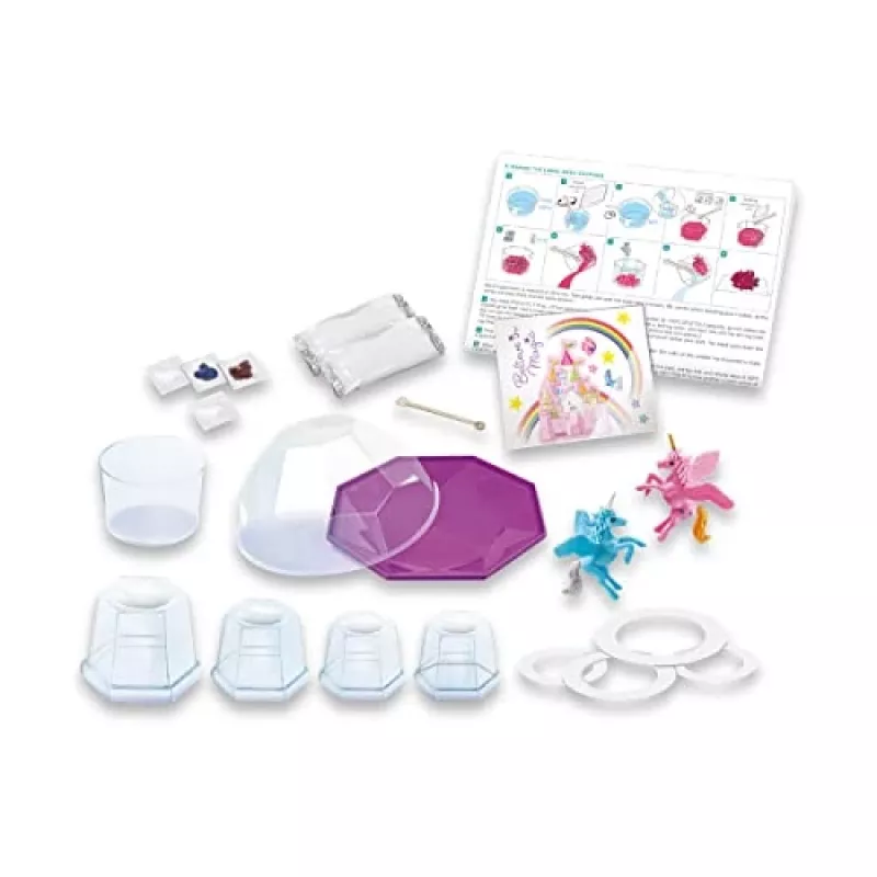 Set albero di cristallo 4M 4M-03928 — giocattolo scientifico geologico per bambini, rosa, da 8 anni
