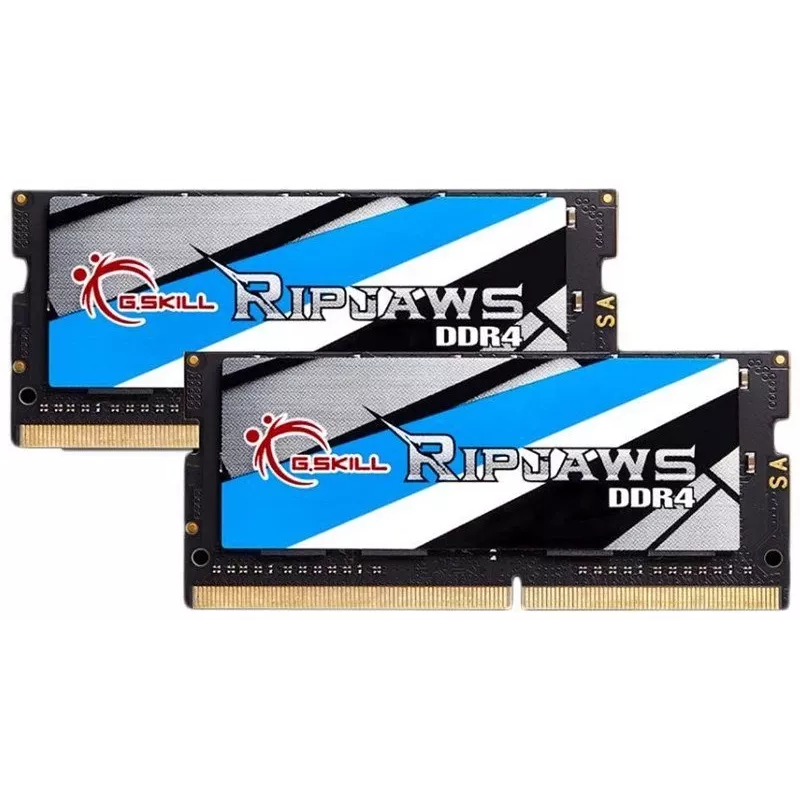Kit di memoria G.SKILL Ripjaws F4-2400C16D-32GRS (DDR4 SO-DIMM; 2 x 16 GB; 2400 MHz; CL16)