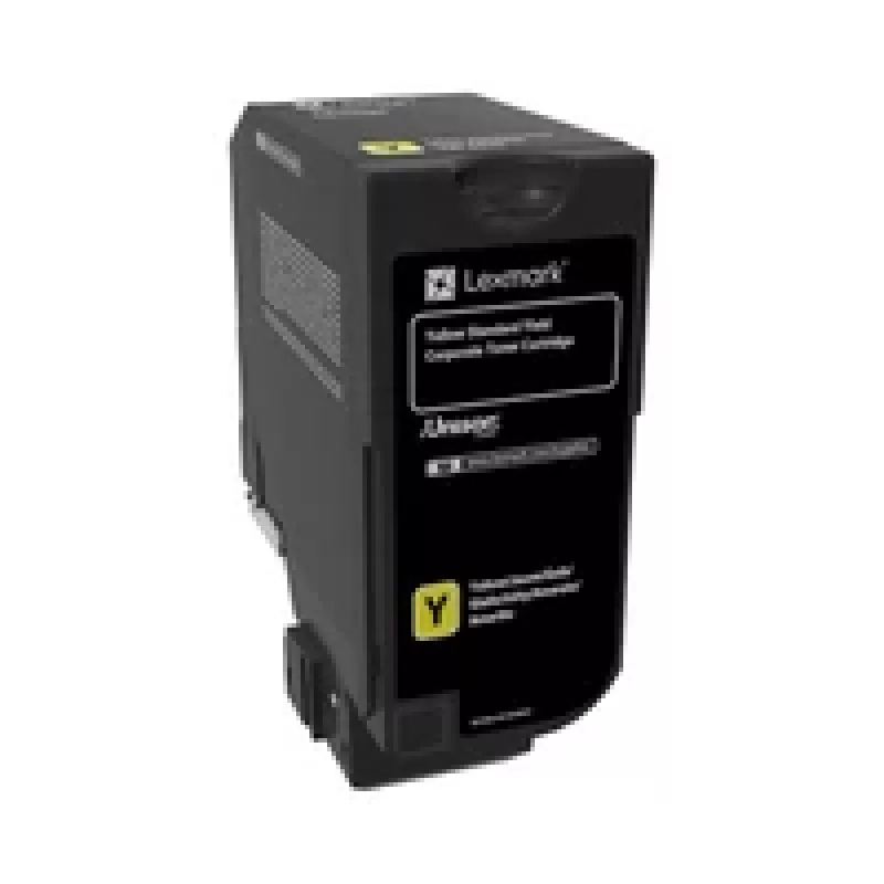 Lexmark 74C2SYE cartuccia toner 1 pz. originale giallo