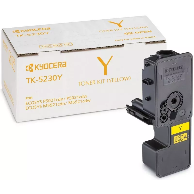 KYOCERA TK-5230Y cartuccia toner 1 pz. originale giallo