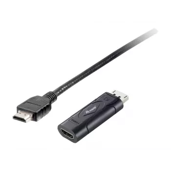 Equip adattatore DisplayPort a HDMI, 0,2 m, DisplayPort, HDMI, connettore maschio, connettore femmina, 1920 x 1080 pixel