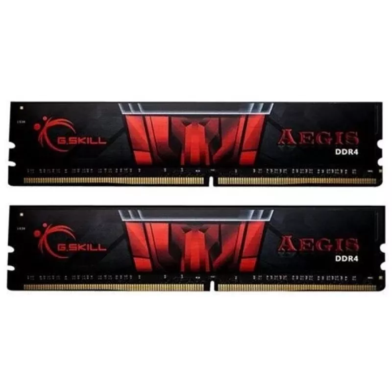 DIMM 16 GB DDR4-3000 (2x 8 GB) kit dual, memoria RAM nero, F4-3000C16D-16GISB, Aegis, INTEL XMP