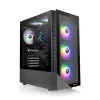 Case PC Thermaltake View 200 TG ARGB Midi Tower nero
