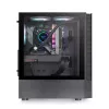 Case PC Thermaltake View 200 TG ARGB Midi Tower nero