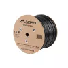Cavo di rete Lanberg LCU6-21CU-0305-BK nero 305 m Cat6 U/UTP (UTP) per esterni
