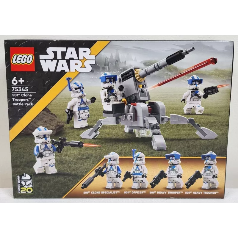 LEGO 75345 Star Wars 501st Clone Troopers Battle Pack set giocattolo da costruire