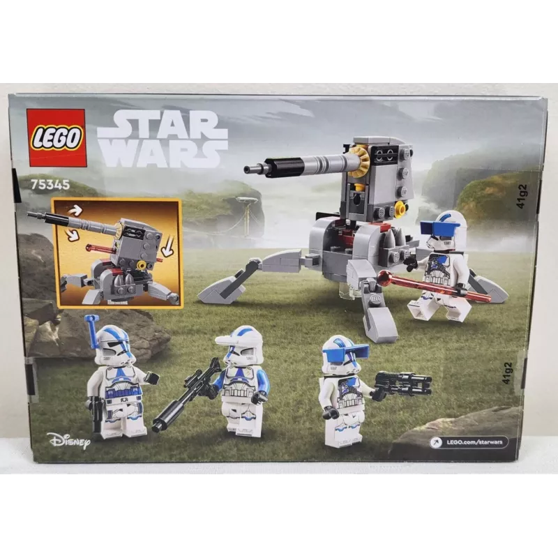 LEGO 75345 Star Wars 501st Clone Troopers Battle Pack set giocattolo da costruire