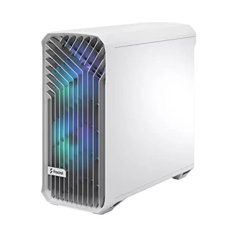 Case PC Fractal Design Torrent White – supporta ATX, EATX, microATX, ITX; 2 ventole frontali da 180 mm; alloggiamenti da 2,5