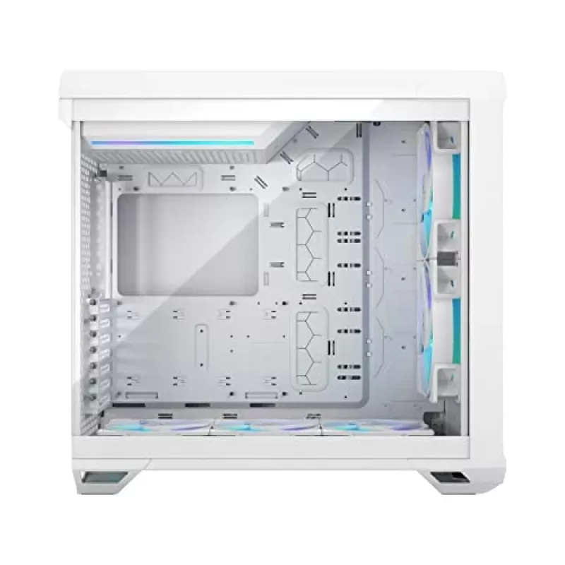 Case PC Fractal Design Torrent White – supporta ATX, EATX, microATX, ITX; 2 ventole frontali da 180 mm; alloggiamenti da 2,5