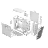Case PC Fractal Design Torrent White – supporta ATX, EATX, microATX, ITX; 2 ventole frontali da 180 mm; alloggiamenti da 2,5