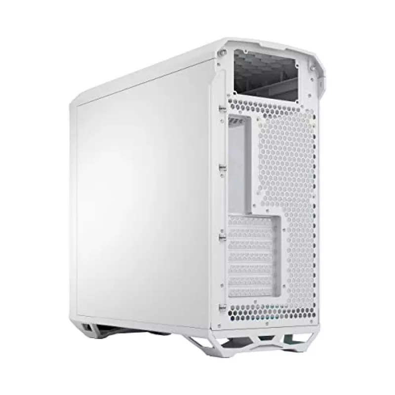 Case PC Fractal Design Torrent White – supporta ATX, EATX, microATX, ITX; 2 ventole frontali da 180 mm; alloggiamenti da 2,5