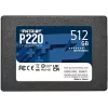 Patriot Memory P220 SSD da 512 GB, 2,5″, SATA III (P220S512G25)