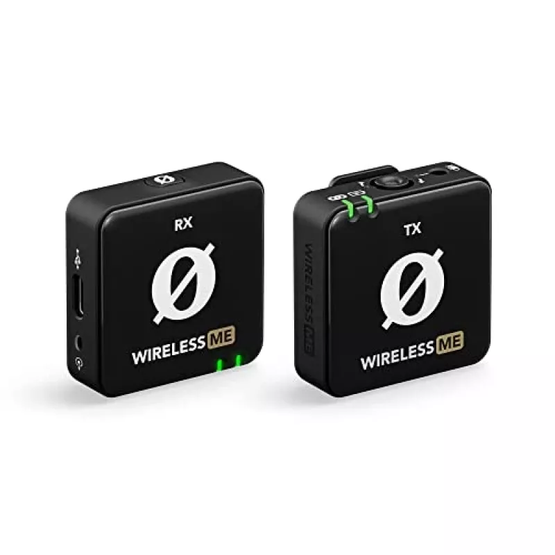 WIME RODE WIRELESS ME Sistema microfonico wireless dual-channel per vlogger e podcaster