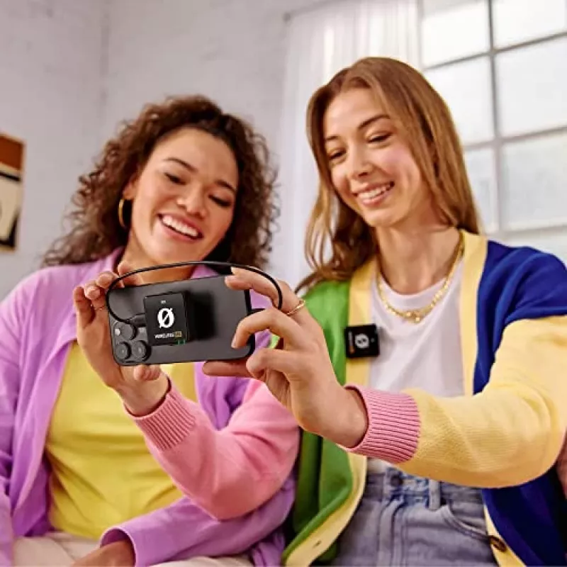 WIME RODE WIRELESS ME Sistema microfonico wireless dual-channel per vlogger e podcaster