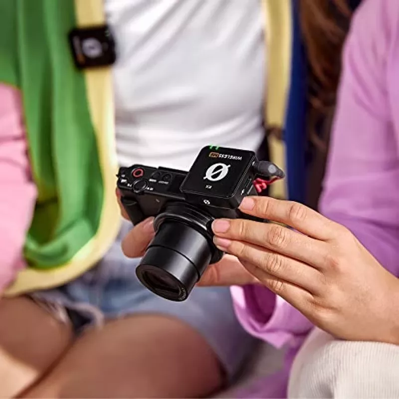 WIME RODE WIRELESS ME Sistema microfonico wireless dual-channel per vlogger e podcaster