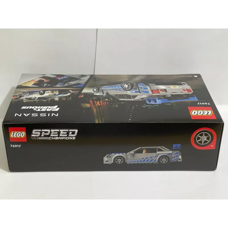 LEGO 76917 Speed Champions 2 Fast 2 Furious Nissan Skyline GT-R (R34) auto giocattolo