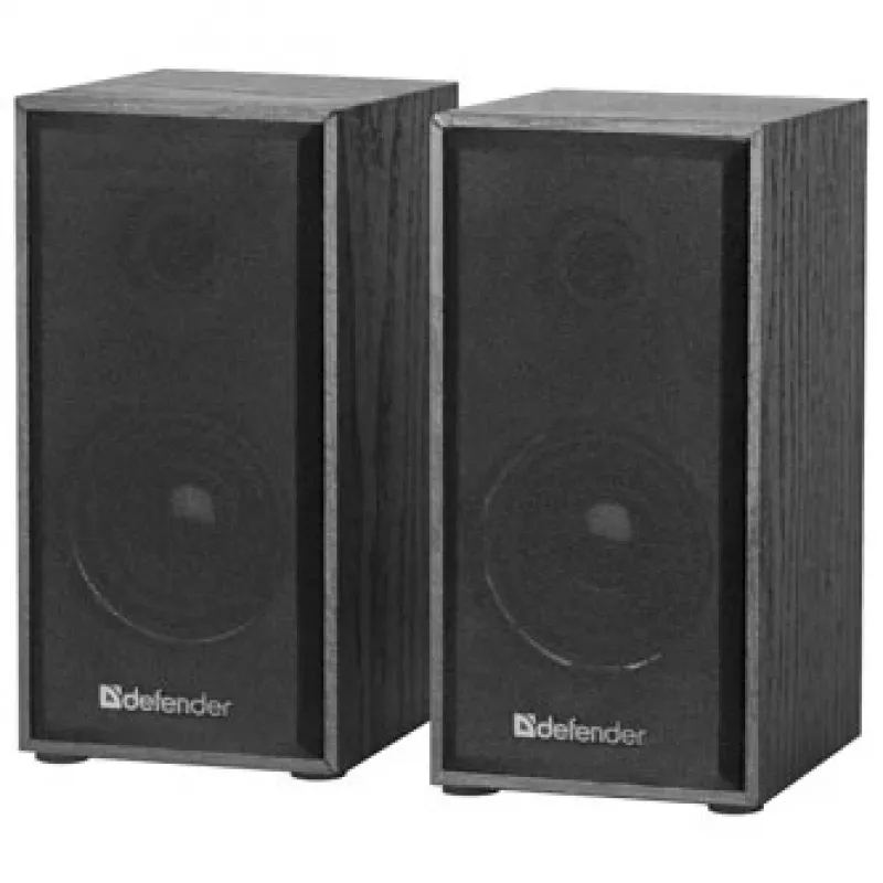 Diffusori da scrivania DEFENDER SPK-240 con filo, 2.0, 6 W RMS, alimentazione USB, 3,5 mm, nero