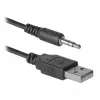 Diffusori da scrivania DEFENDER SPK-240 con filo, 2.0, 6 W RMS, alimentazione USB, 3,5 mm, nero