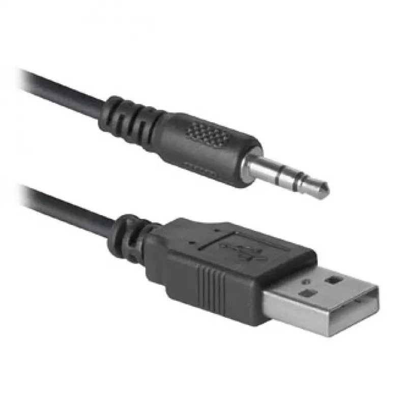 Diffusori da scrivania DEFENDER SPK-240 con filo, 2.0, 6 W RMS, alimentazione USB, 3,5 mm, nero