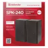 Diffusori da scrivania DEFENDER SPK-240 con filo, 2.0, 6 W RMS, alimentazione USB, 3,5 mm, nero