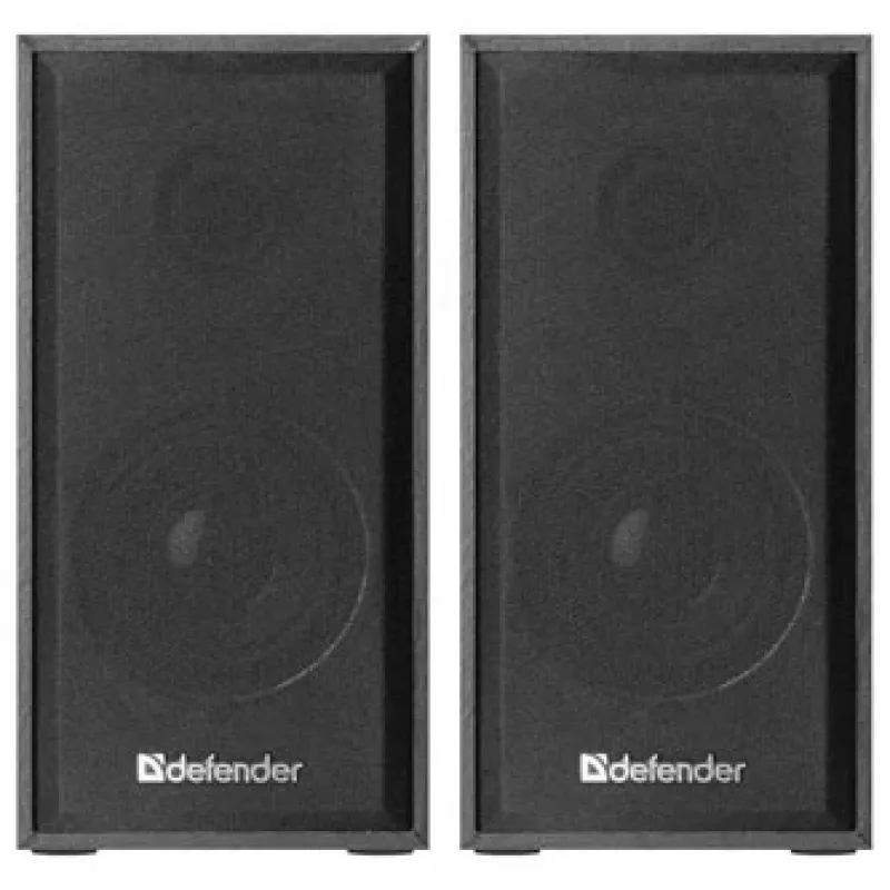 Diffusori da scrivania DEFENDER SPK-240 con filo, 2.0, 6 W RMS, alimentazione USB, 3,5 mm, nero