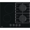 Gorenje GCE691BSC nero da incasso 60 cm combinato 4 zona/e di cottura
