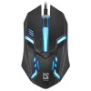 Mouse ottico con filo DEFENDER CYBER MB-560L — ambidestro, 1200 DPI, USB Type-A, 2 tasti, nero