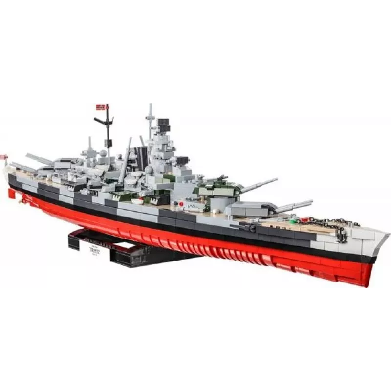 COBI 4839 Historical Collection set di mattoncini corazzata Tirpitz, 2810 elementi, 1:300