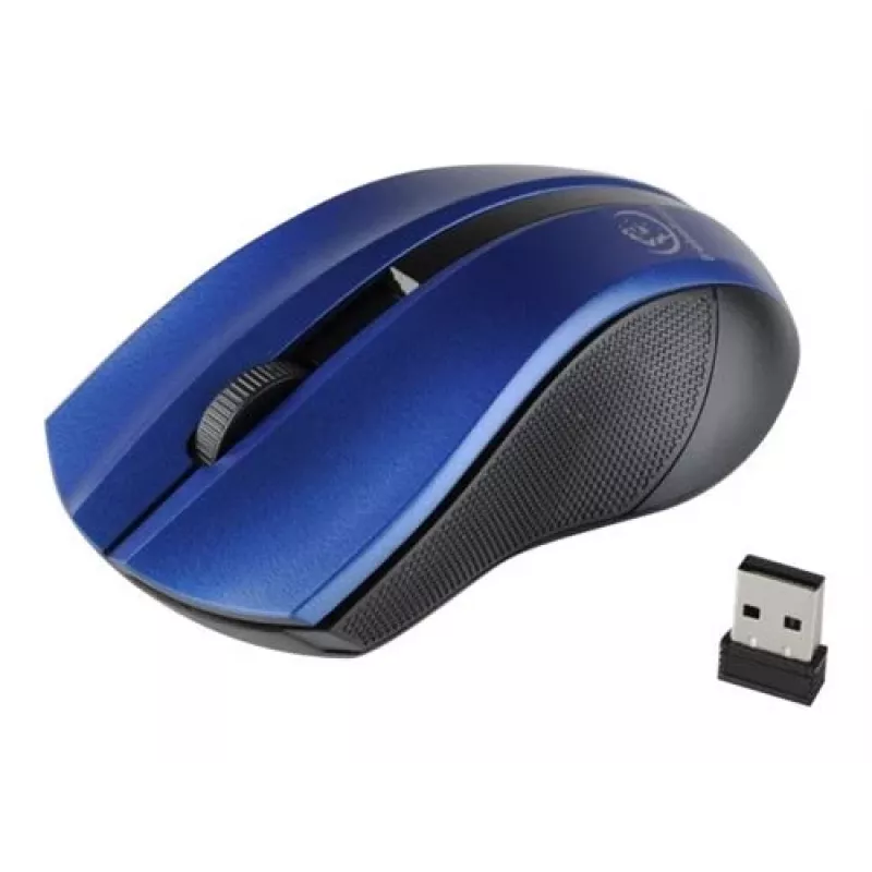 Mouse ottico wireless Rebeltec, Galaxy blu/nero