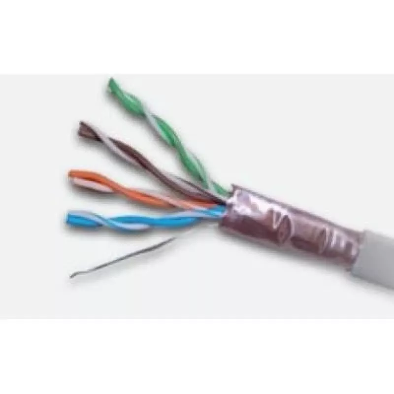 KIF5PVC305 cavo di rete F/UTP Cat5e, 305 m, grigio