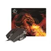 Rebeltec Red Dragon – mouse ottico – 6 tasti – con filo – USB