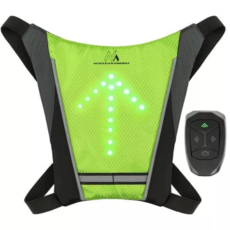 Maclean MCE420 gilet di sicurezza con luce LED