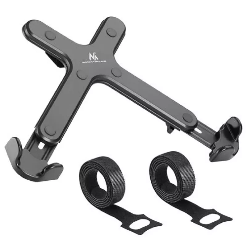 Supporto da scrivania per notebook MACLEAN MC-836 — regolabile in altezza, design ergonomico, nero, per uso orizzontale del laptop (58,5×236×320 mm)