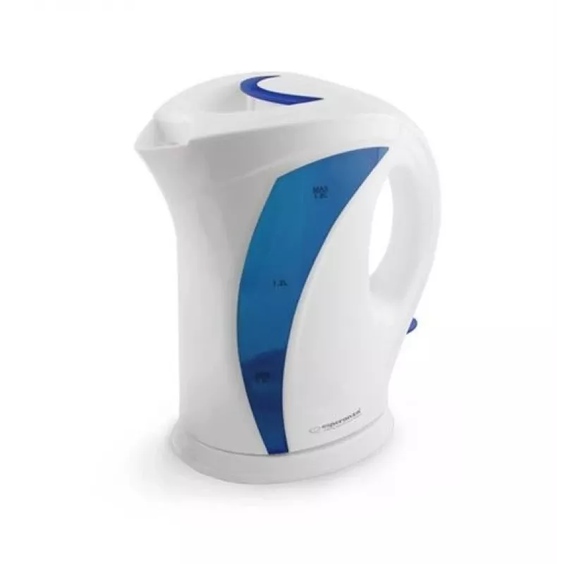 Esperanza EKK018B bollitore 1,7 L, bianco/blu