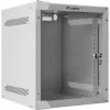 Lanberg WF10-2306-10S armadio rack a parete da 10" 6U, 336×280×310 mm, porta in vetro, 20 kg, grigio (RAL 7035)