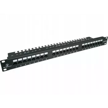 Patch panel Alantec PK001 24 porte UTP Cat.6 1U 19